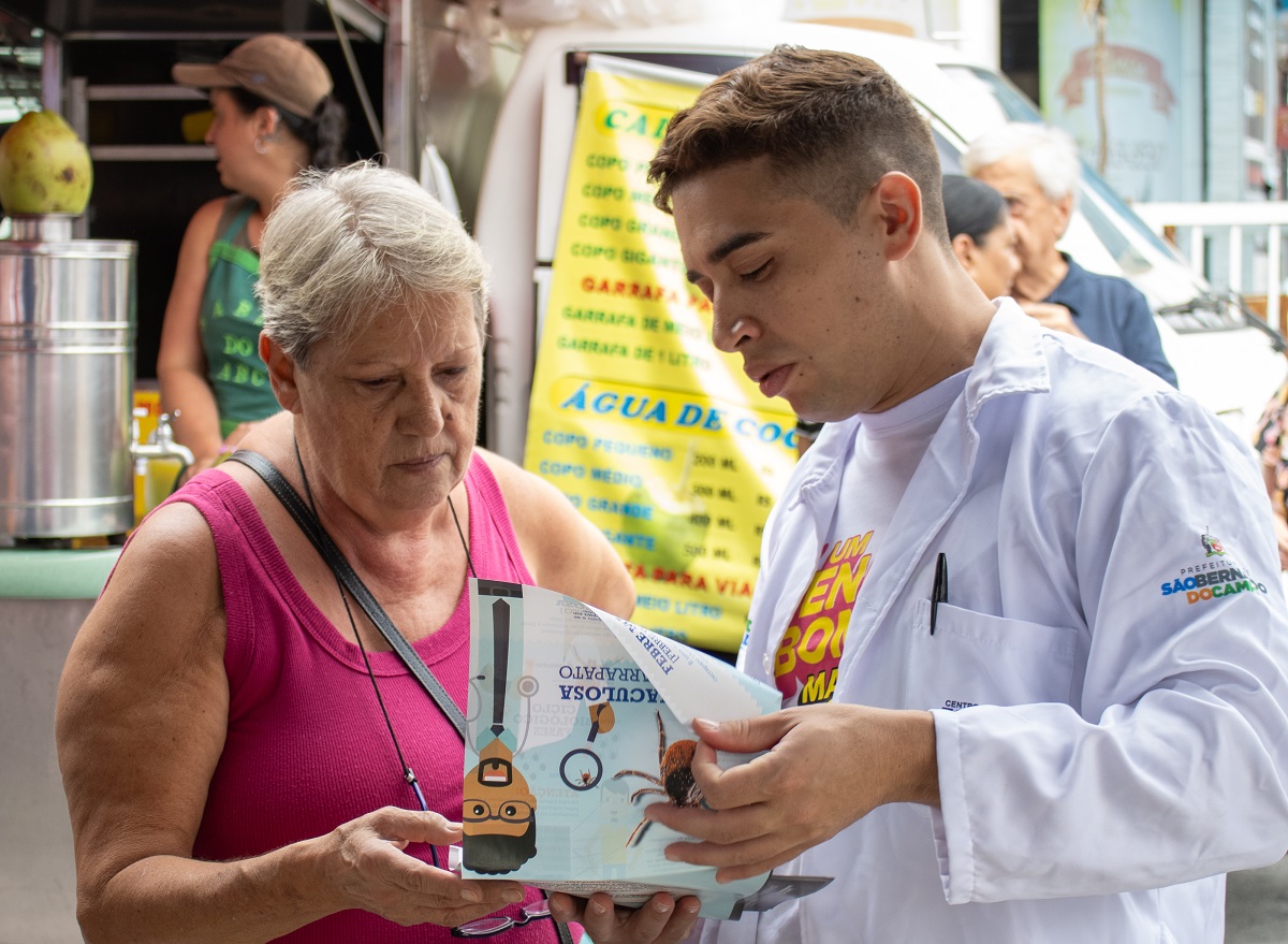 Feira na Paulicéia realiza ação da saúde em São Bernardo