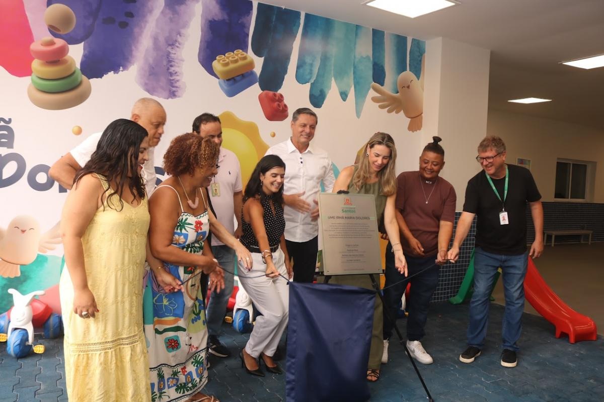 Nova sede da UME Irmã Dolores em Santos eleva o padrão do ensino