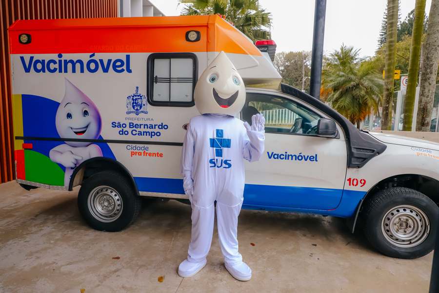 São Bernardo atinge 100% de vacinação em crianças até 2 anos