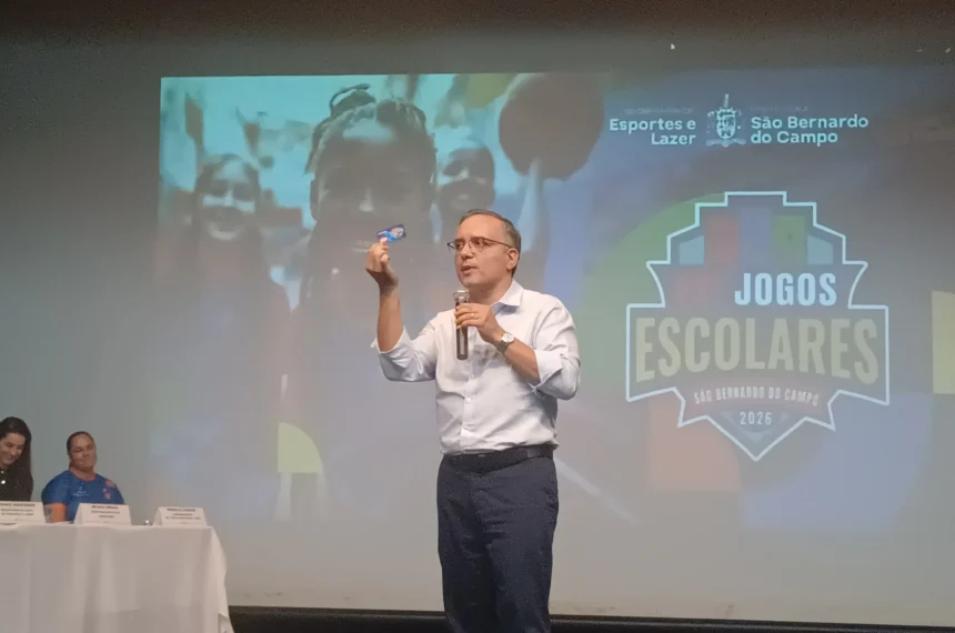 Cartão de transporte jogos escolares são Bernardo