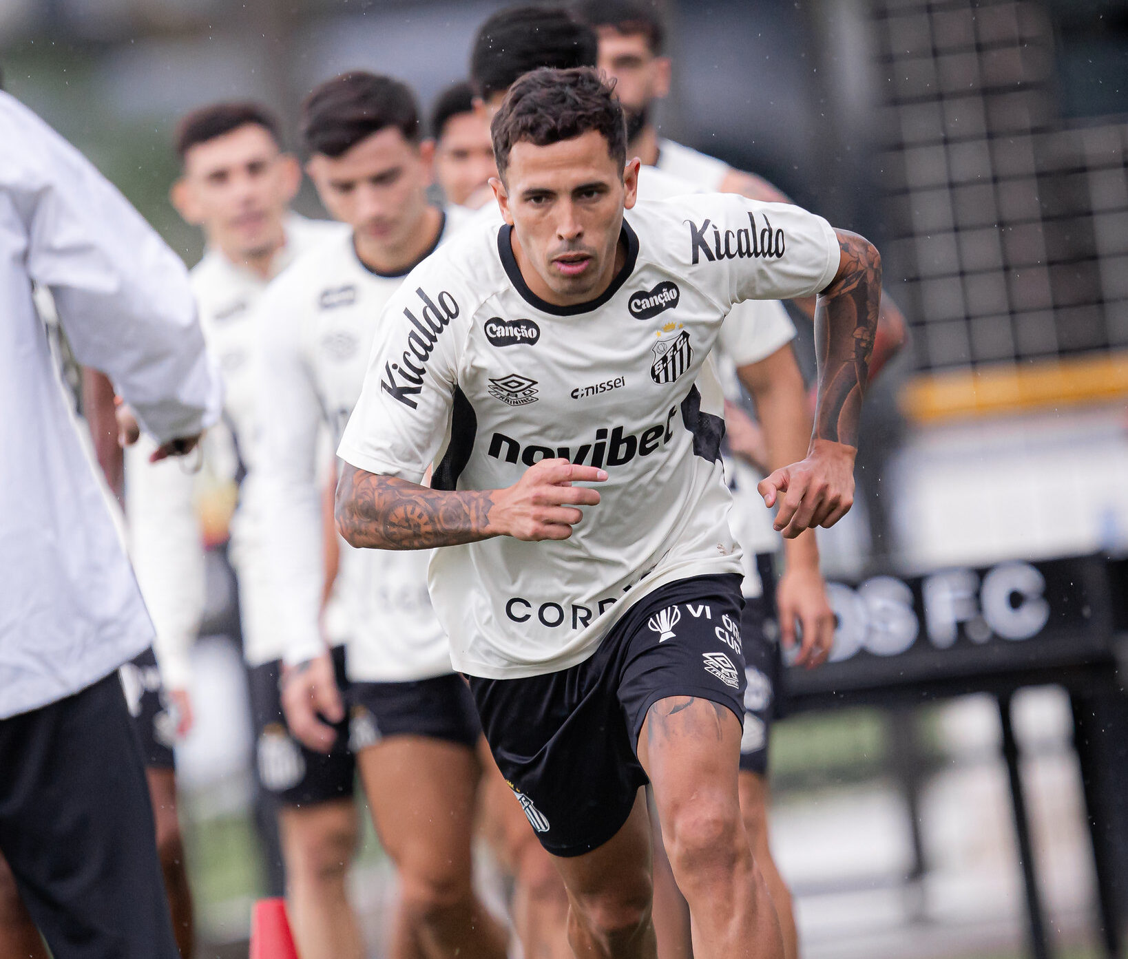 Santos fecha preparação para enfrentar o Atlético; veja o time