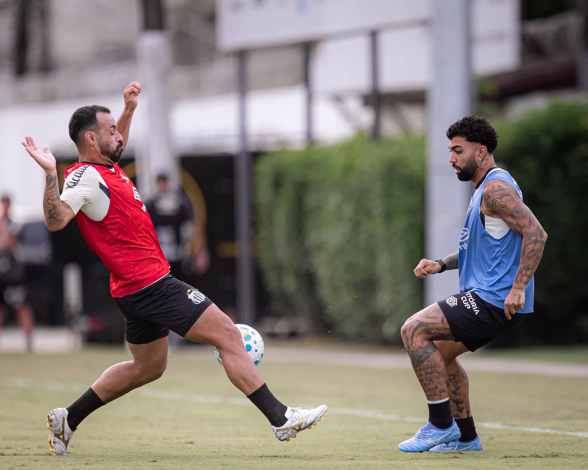 Santos treina sem Neymar, com presença de organizadas e possíveis desfalques