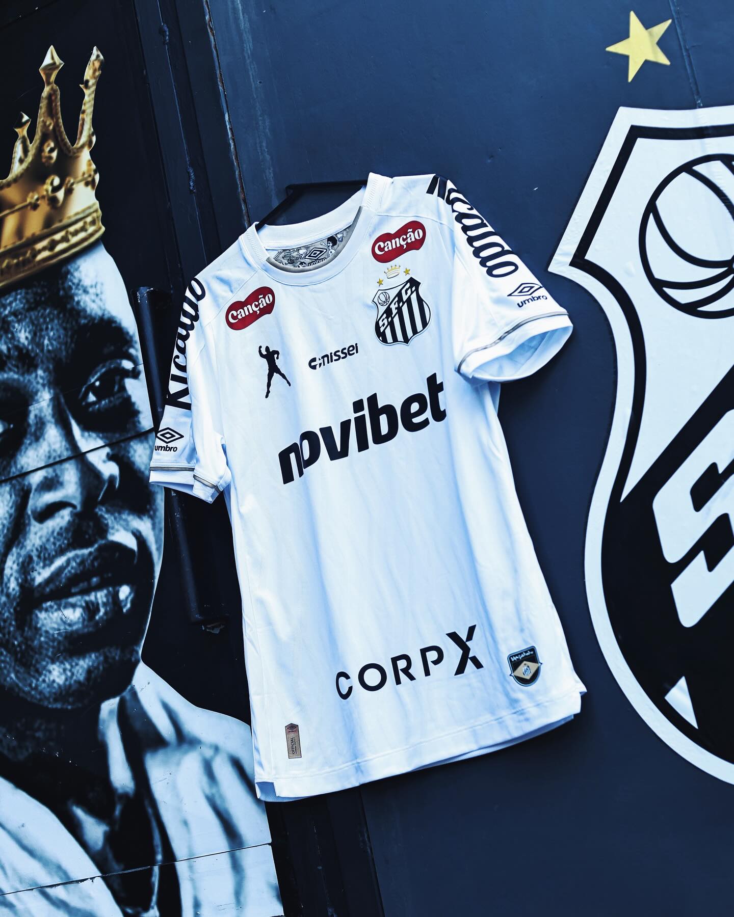 Santos vai jogar com logo do Pelé; veja a imagem do uniforme