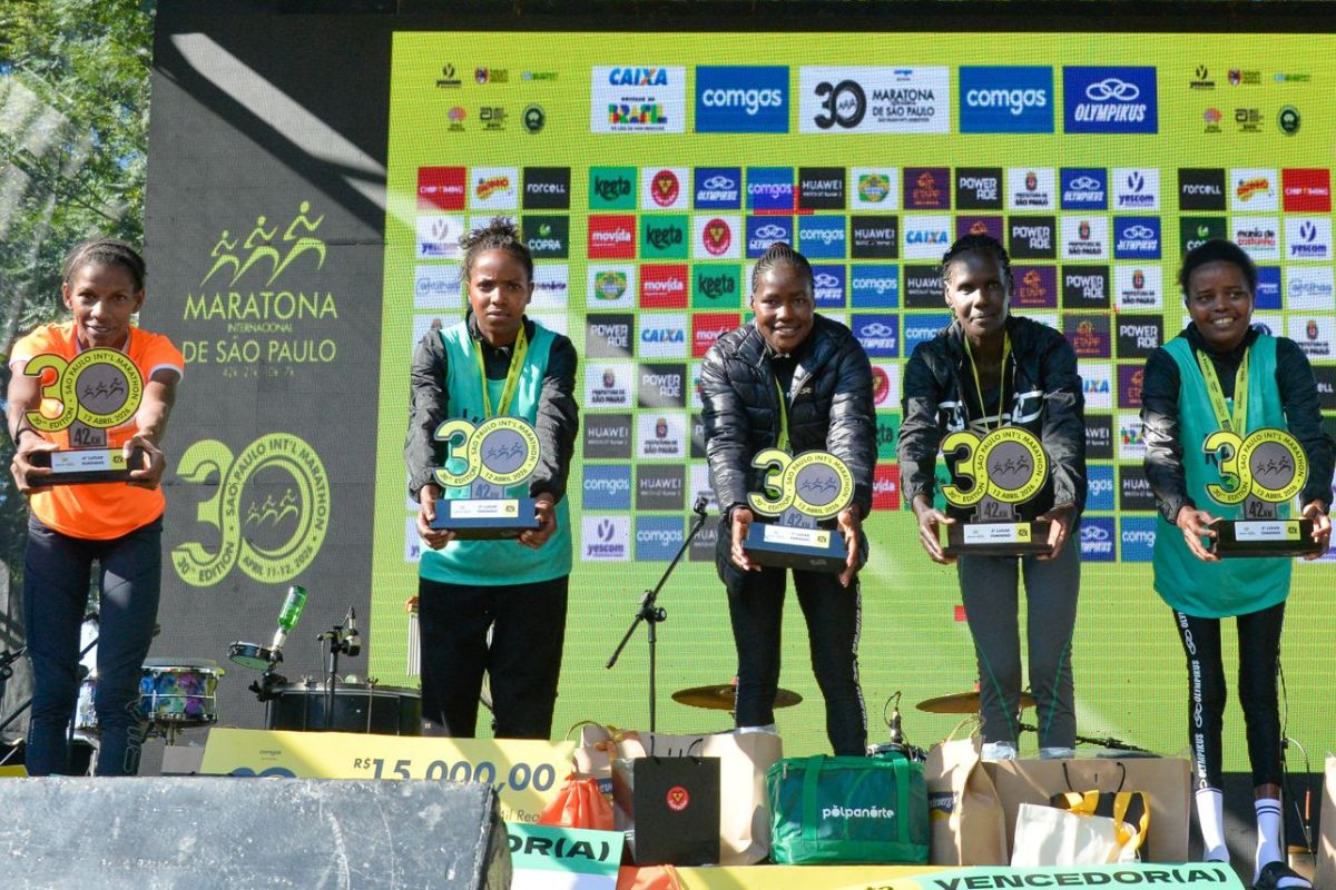 30ª Maratona de São Paulo consagra quenianos em prova de alto nível