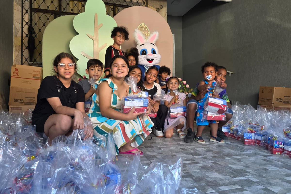 Assedec entrega chocolates e transforma Páscoa em Mauá