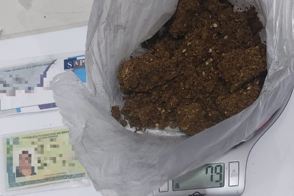 CDP de Mauá intercepta droga com visitante