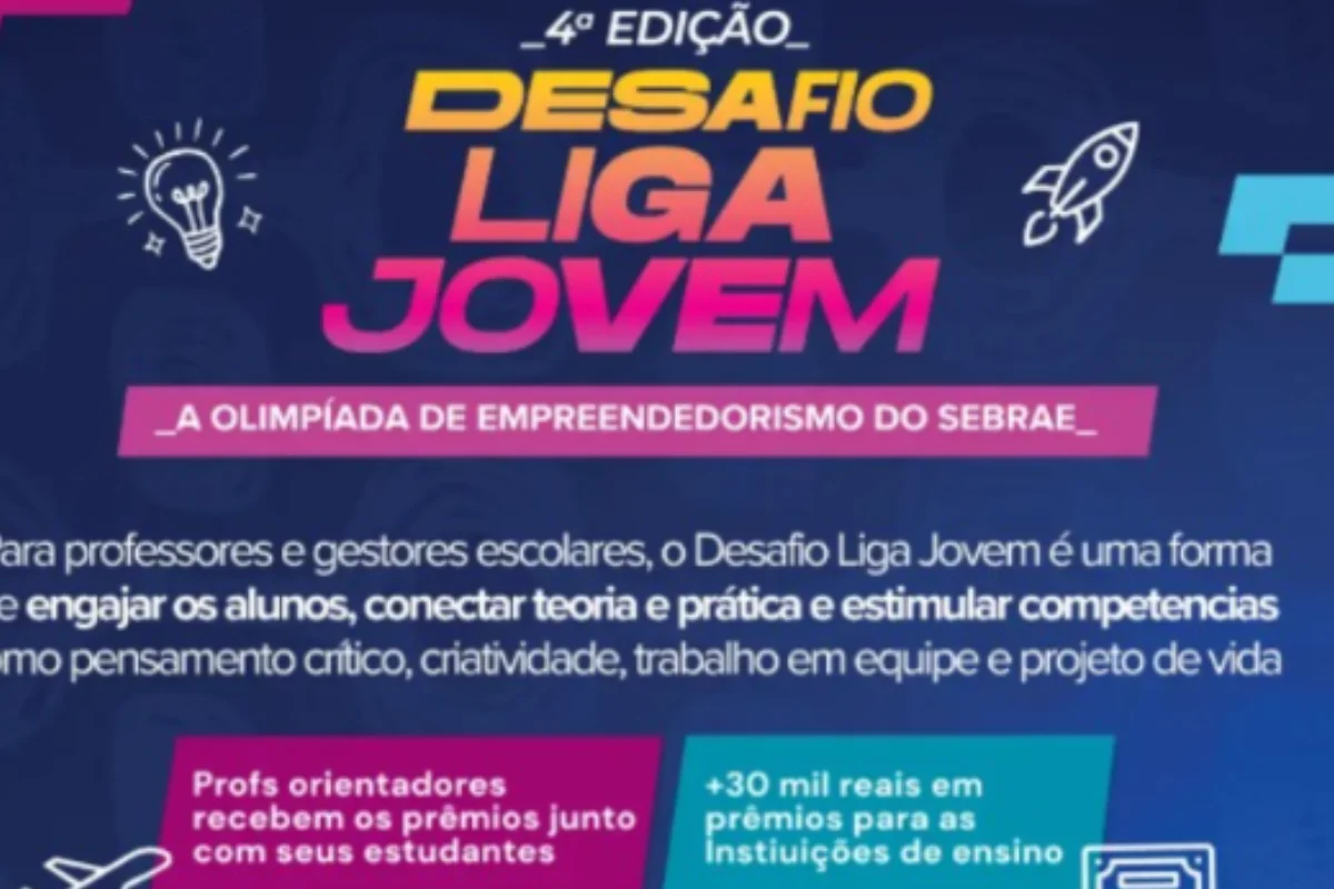 Desafio Liga Jovem 2026 abre inscrições para estudantes do ABC
