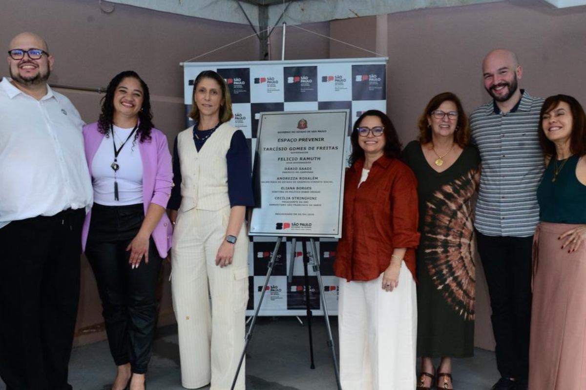 Governo de SP inaugura Espaço Prevenir em Campinas e amplia rede antidrogas