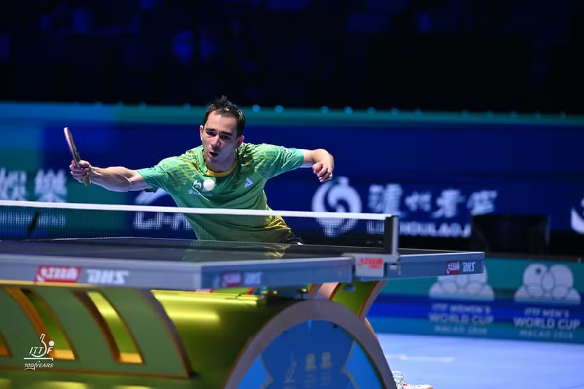 Calderano avança em Macau após virada sobre sueco