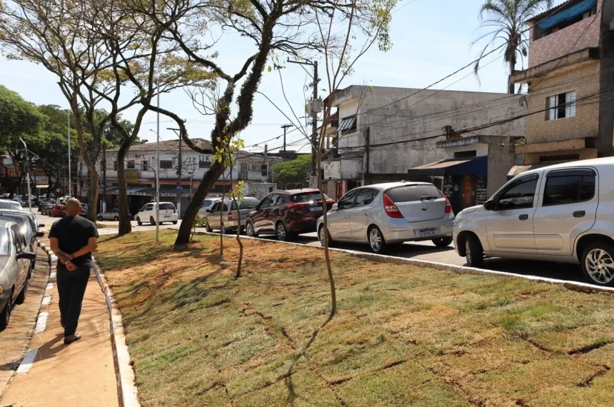 Revitalização da Avenida Rotary, em Diadema -  André Baldini/PMD