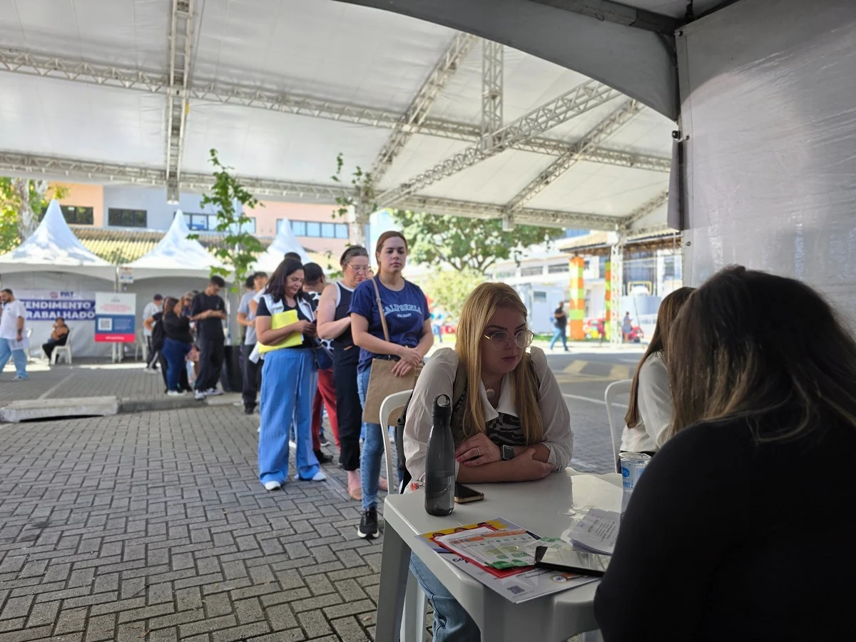Feira de Empregabilidade em Ribeirão Pires recebe mais de 2 mil currículos