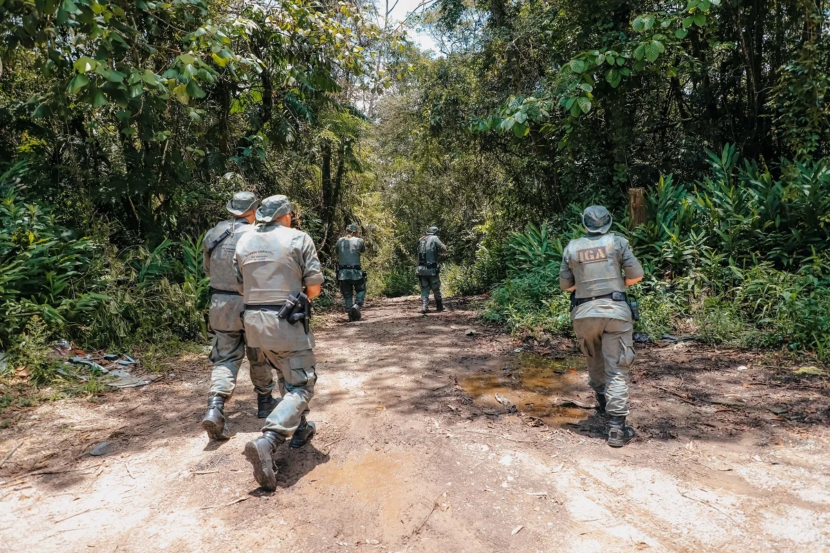 GCM Ambiental de SBC prende foragido da Justiça no Riacho Grande 