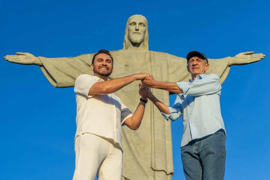 Mano Walter grava clipe “Sem Deus É Ruim” com Fagner no Rio de Janeiro