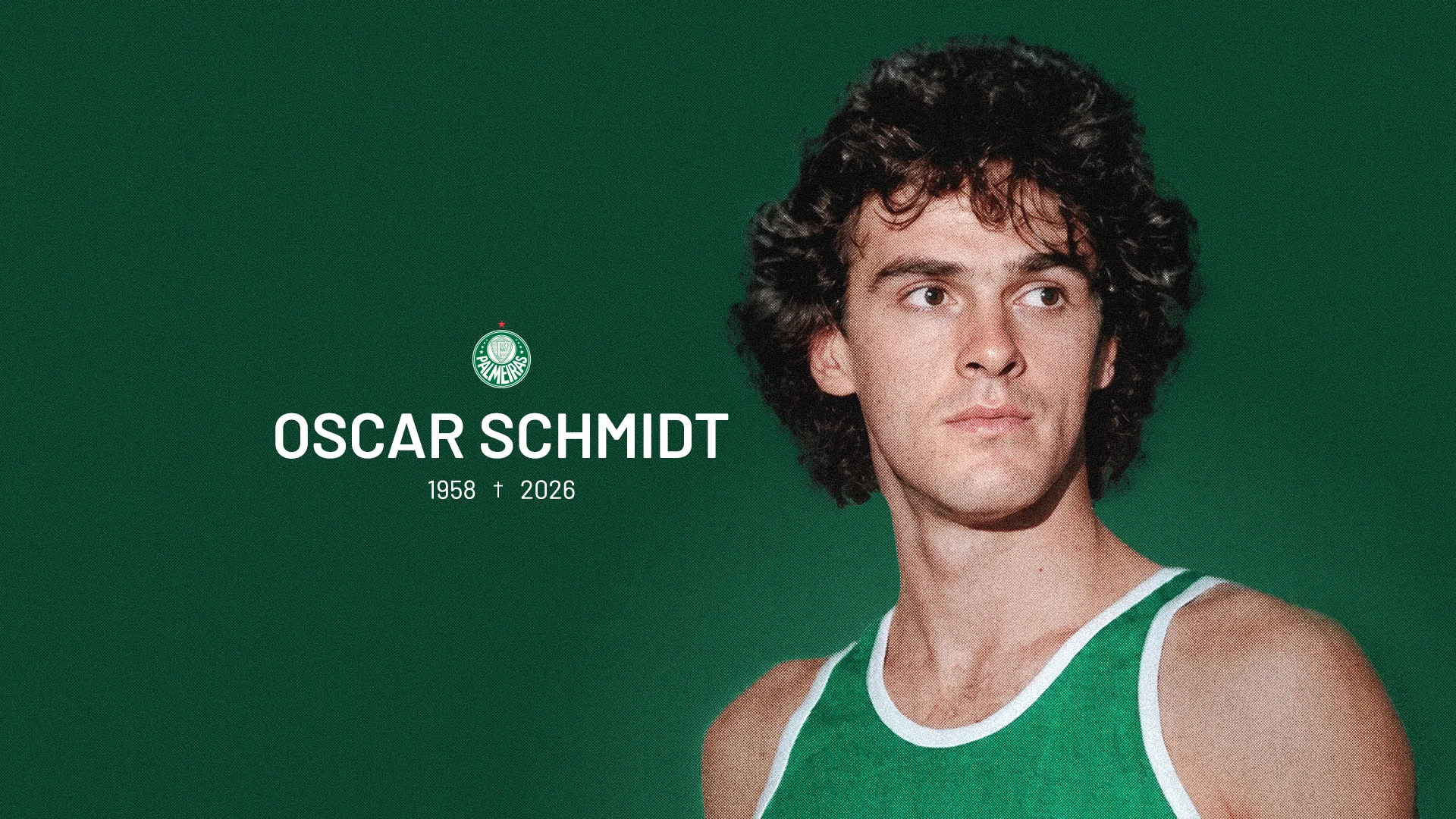 Gigante do basquete utiliza Palmeiras para se despedir de Oscar Schmidt