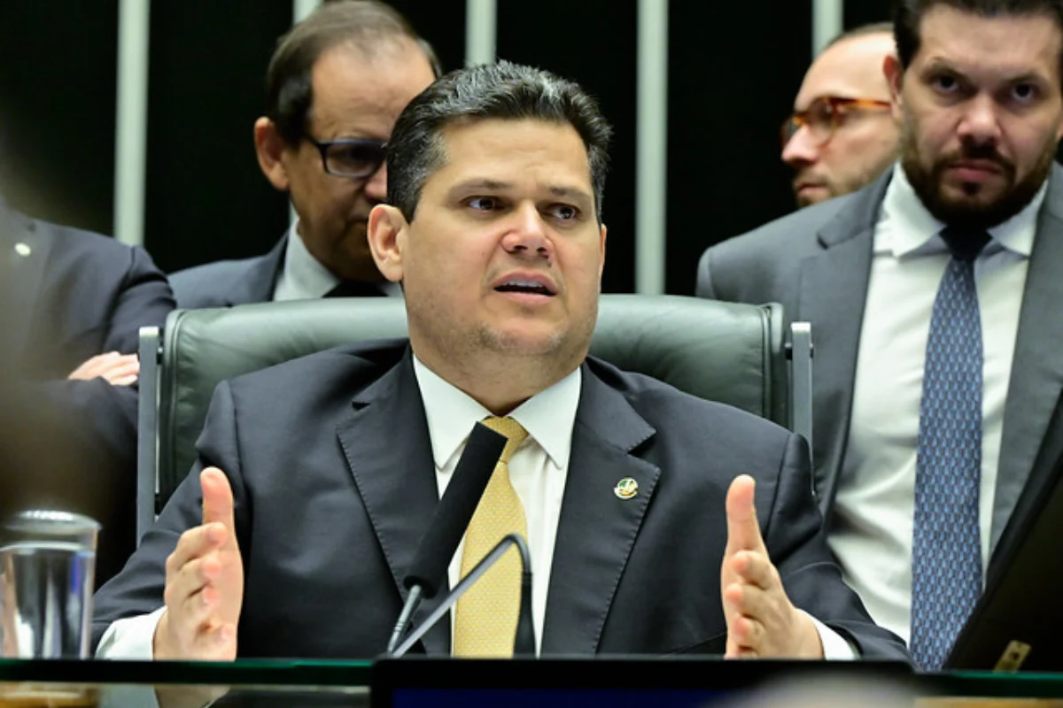 Presidente do Senado Federal, senador Davi Alcolumbre (União-AP)