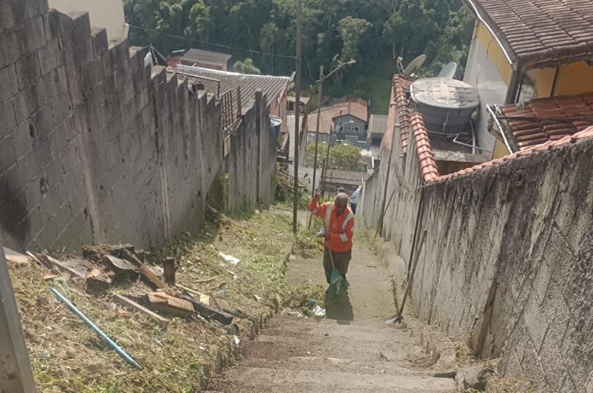 Ações de zeladoria em Ribeirão Pires