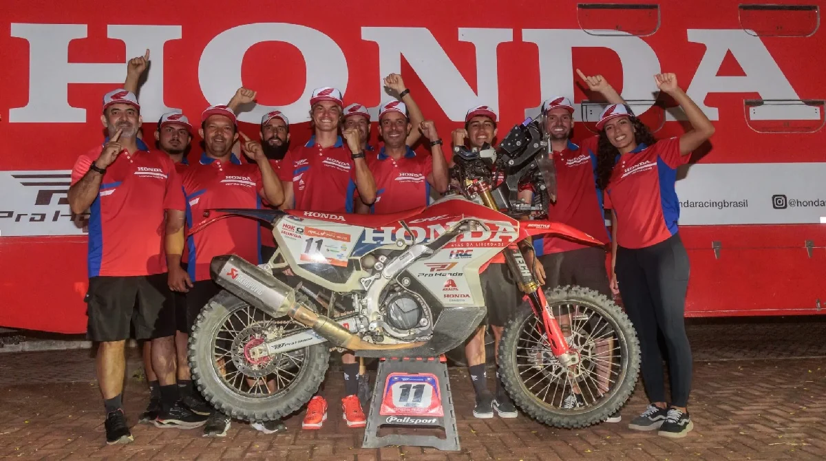 Bruno Crivilin vence Rally RN 1500 e conquista título inédito para Honda