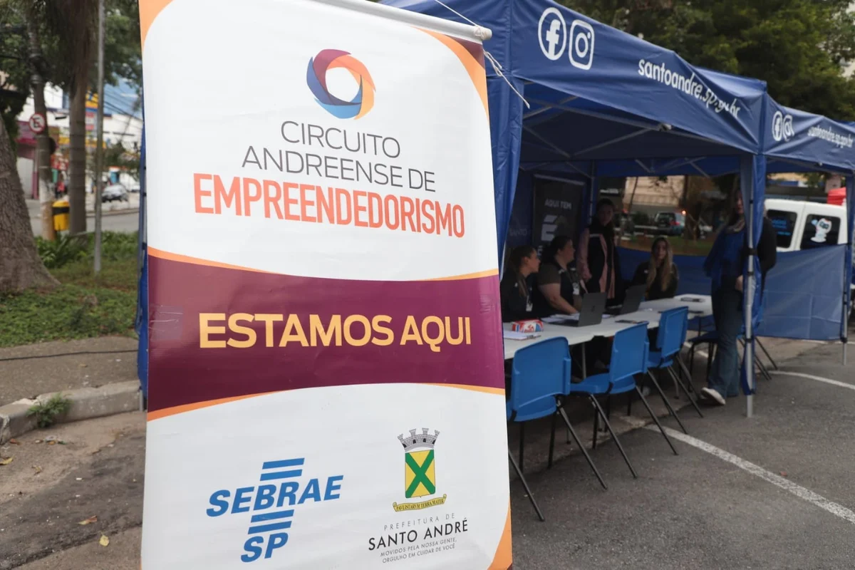 Circuito Andreense leva serviços a empreendedores na Vila Bastos