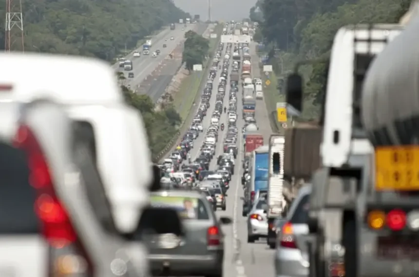 Congestionamento em São Paulo - Trânsito
