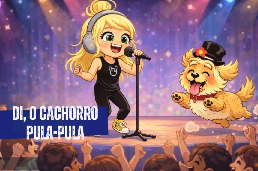 “Di, o cachorro pula-pula”