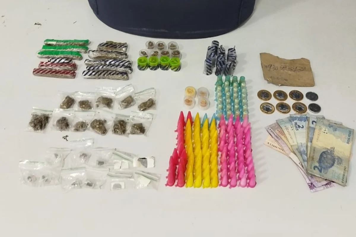 GCM detém homem com 180 porções de drogas em Sorocaba