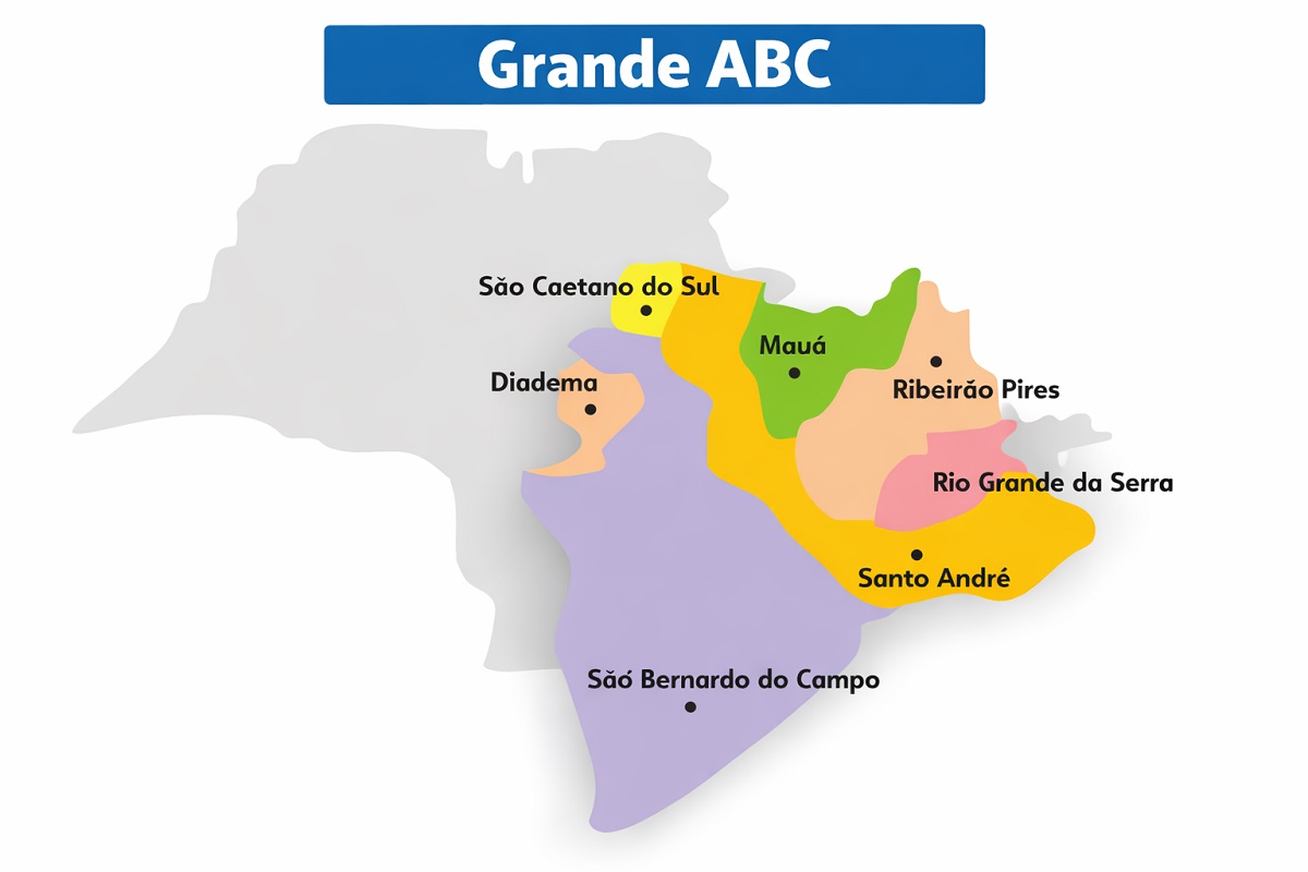 IBGE atualiza limites territoriais de cidades do Grande ABC
