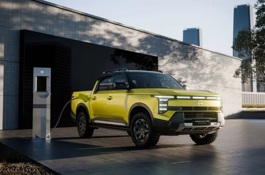Nissan Frontier Pro híbrida plug-in