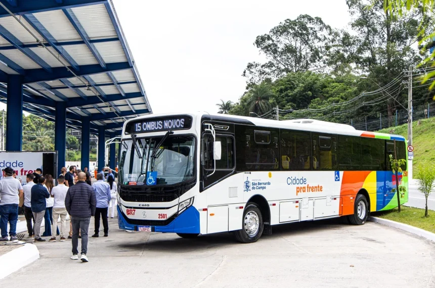 Ônibus em São Bernardo roda de graça neste domingo
