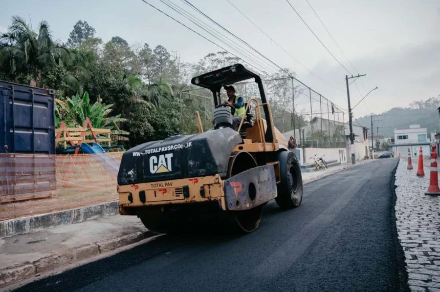 Rio Grande da Serra - pavimentação