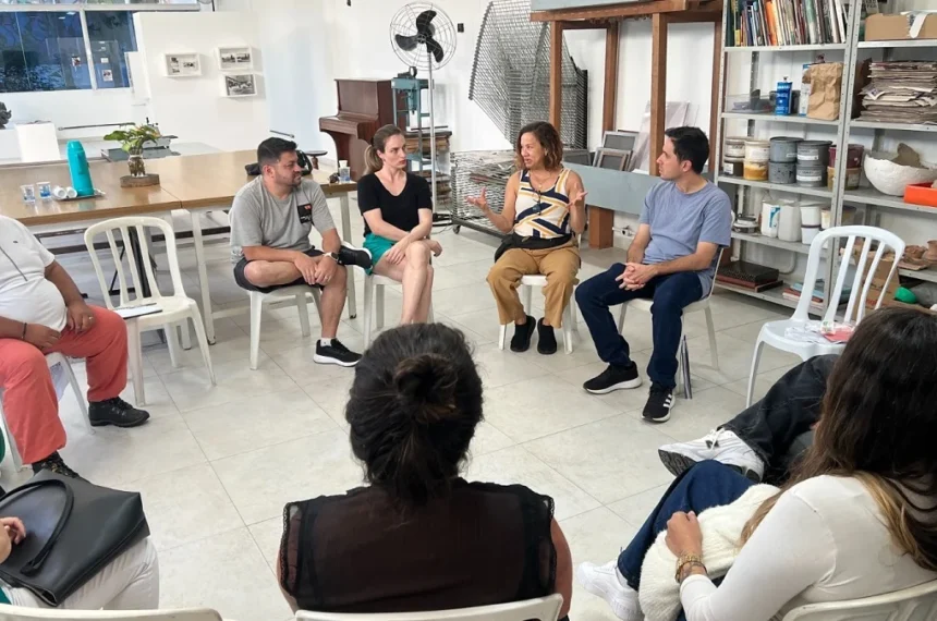 Oficina do Pontos MIS sobre audiovisual e cinema em São Caetano - Paulo Cesar Ribeiro / Secult - PMSCS