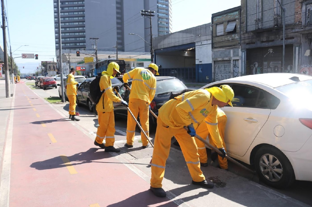 Santos inicia nova fase do Viva o Bairro com mutirões em cinco áreas