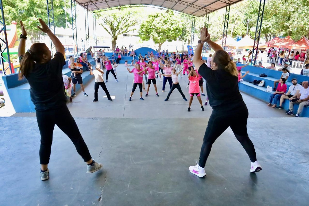 Domingou oferece aulas gratuitas de yoga e aerohit em Mauá