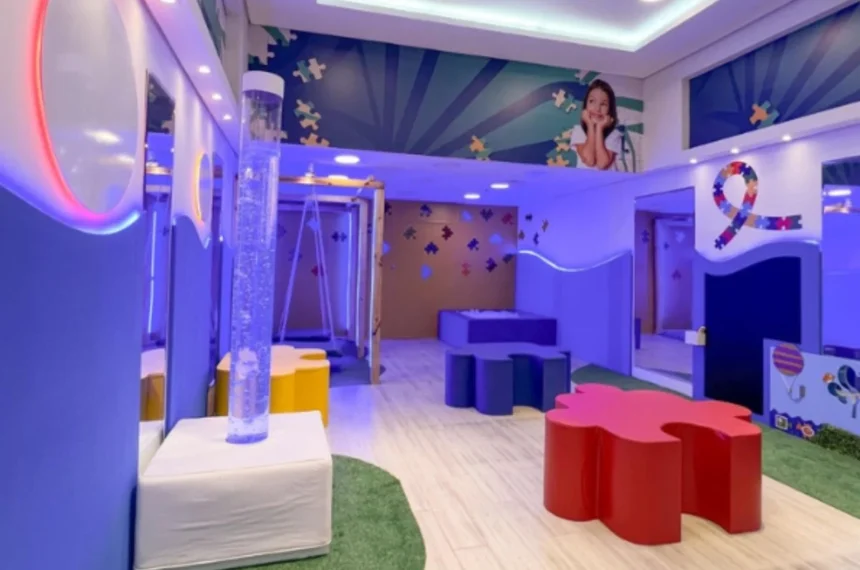 Como devem ser as salas sensoriais em shoppings centers - Divulgação/Tietê Plaza Shopping