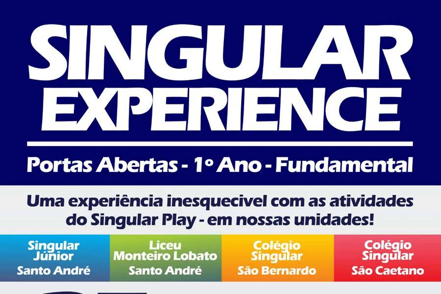 Evento do Colégio Singular apresenta metodologia educacional