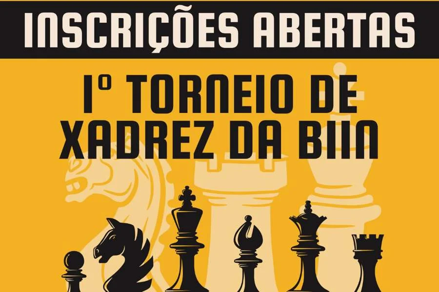 Torneio de xadrez na BIIN reúne jogadores em Diadema