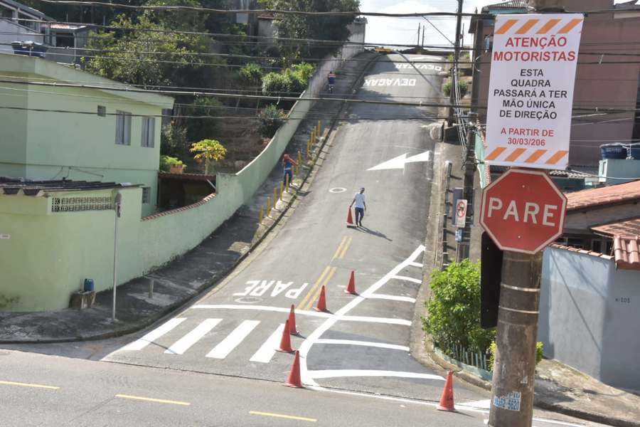 Rua Cândido de Assis passa por mudanças em Santo André