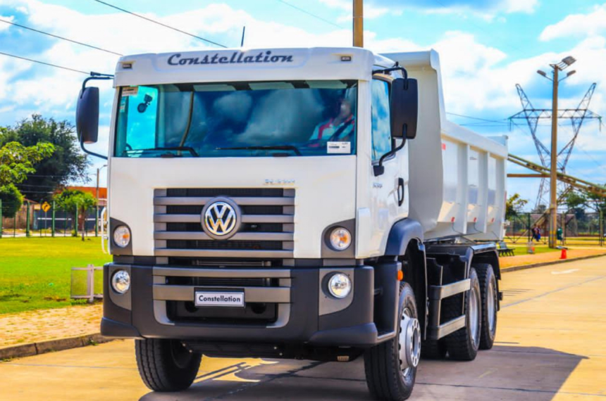 VW Constellation para Angola - Transporte