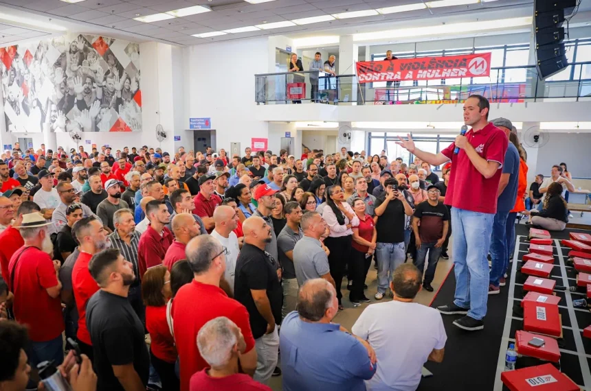 Wellington Damasceno é o novo presidente do Sindicato dos Metalúrgicos do ABC - Adonis Guerra/Sindicato dos Metalúrgicos