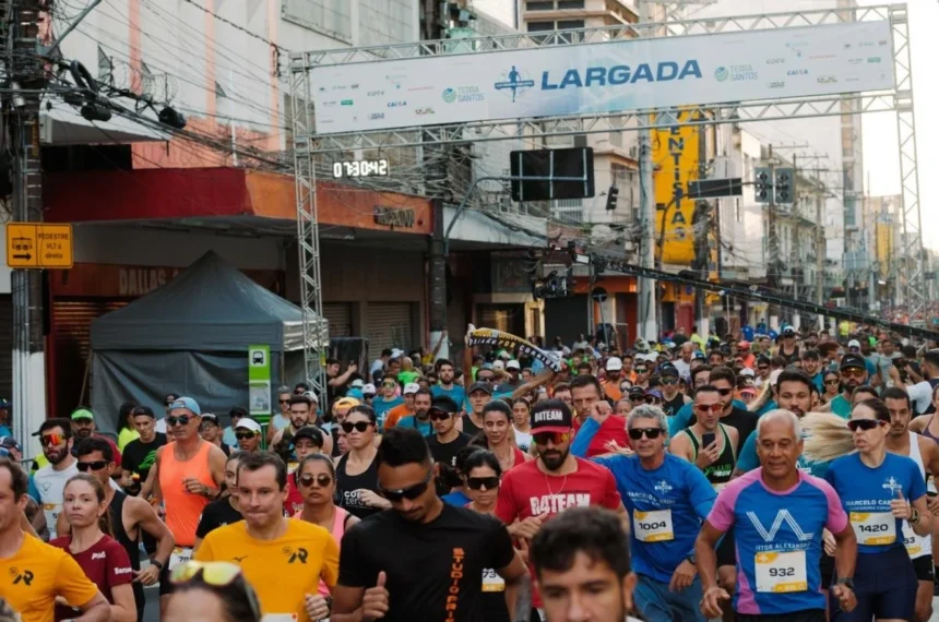 10 K Tribuna Terracom - (Divulgação/Prefeitura de Santos)