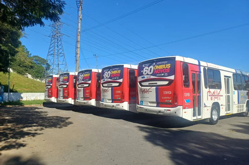 Novos ônibus Mauá