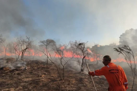 Defesa Civil alerta para risco de incêndios na estiagem