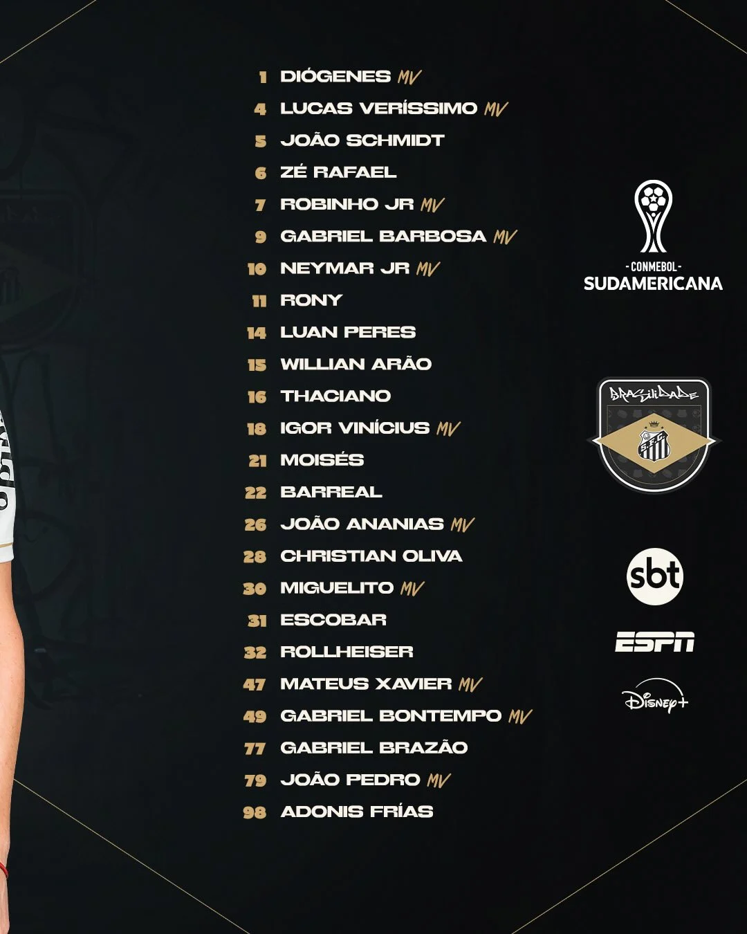 Santos relacionados