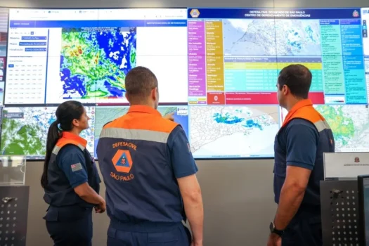 Defesa Civil alerta para temporais e ventos fortes em SP