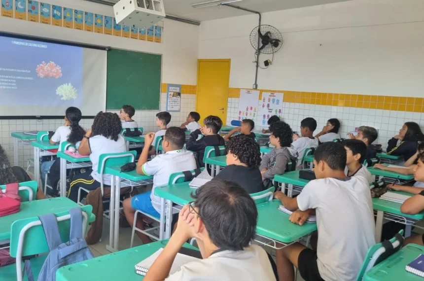 Escola municipal de São Vicente integra programa internacional sobre oceanos e mudanças climáticas - Ideb