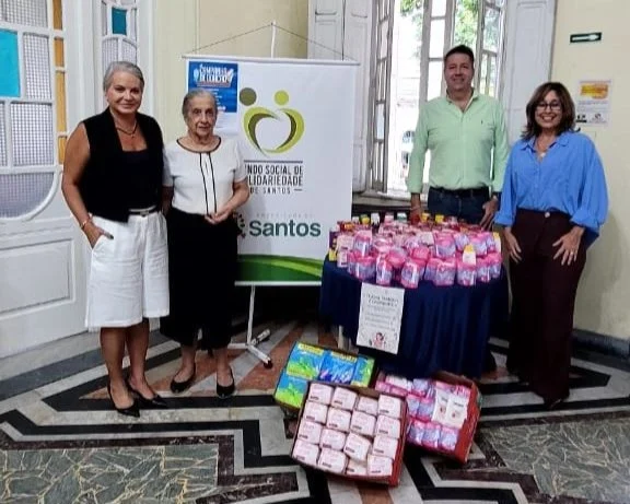 Fundo Social de Santos recebeu 1.900 itens de higiene pessoal - (Divulgação)