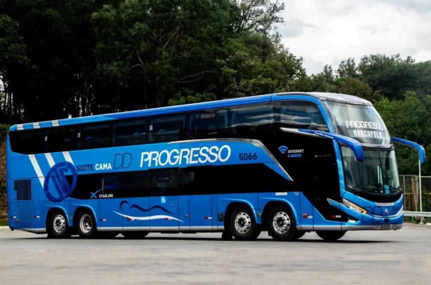 Marcopolo Paradiso G8 1800 DD da Auto Viação Progresso - Transporte