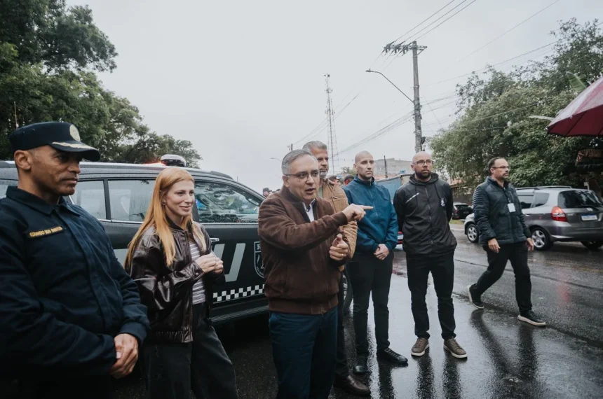 Prefeito Marcelo Lima acompanhou a entrega das novas viaturas da GCM de São Bernardo - (Brenner Oliveira/PMSBC)
