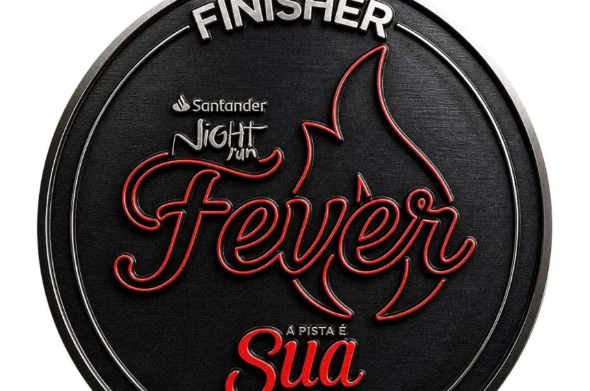 Santander Night Run -medalha