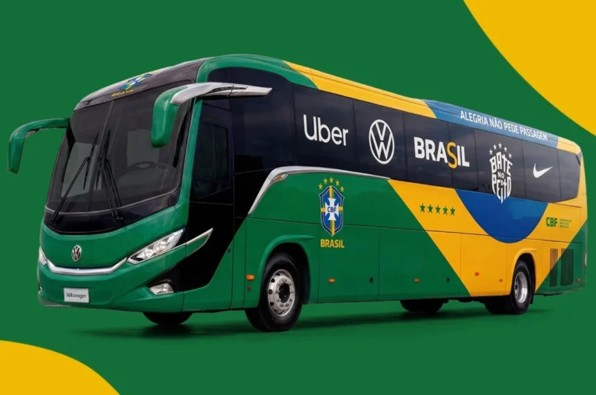 Volksbus Ônibus oficial da Seleção Brasileira