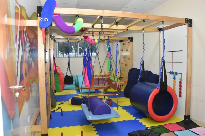 Santo André inaugura Sala de Integração Sensorial no TEAcolhe